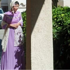 Vintage 1970’s Union Made Purple Dress